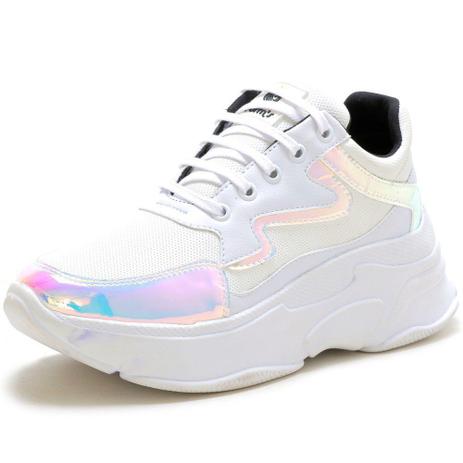 tenis feminino holografico