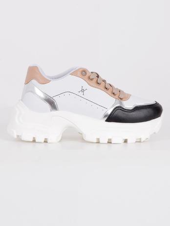 Tênis Chunky Feminino Branco/preto - Velluti - Tênis Feminino - Magazine  Luiza