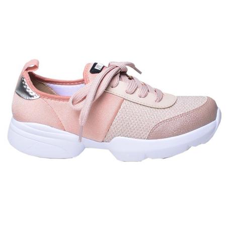 tênis rose da vizzano