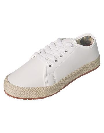 tenis corda branco