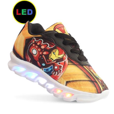 tenis vingadores infantil