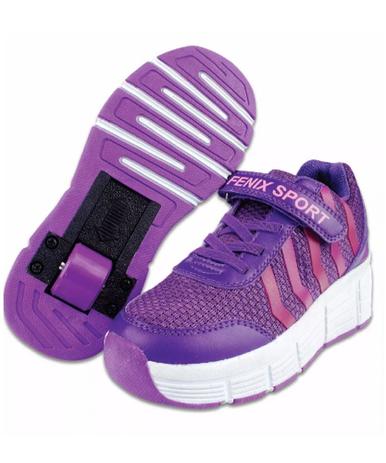 Tênis Infantil Feminino Rodinhas Para Tenis Americanas Discount