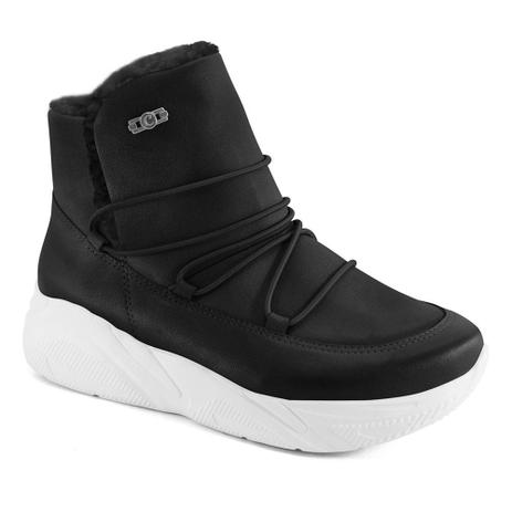 Tênis Comfortflex Cano Alto Pelo Sintético Sola Alta 21-60303 preto 37 -  Outros Moda e Acessórios - Magazine Luiza