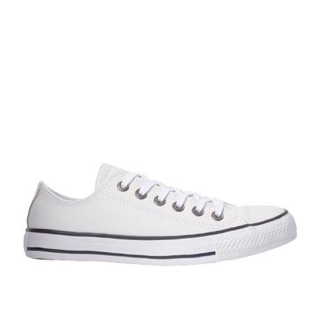 tenis all star couro branco