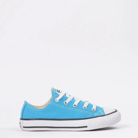 Tênis Converse All Star Kids Ck0430 - Cor:Azul Náutico - Tamanho:31 - Tênis Infantil - Magazine Luiza