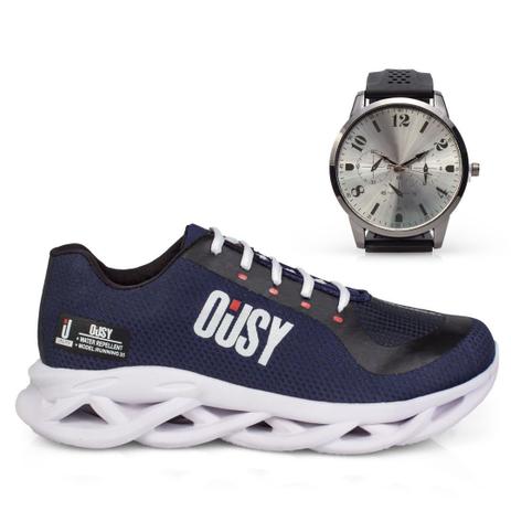 Tênis Corrida Masculino Izabella Helena Moderno Sola Trançada Brinde  Relógio - Corrida / Running - Magazine Luiza