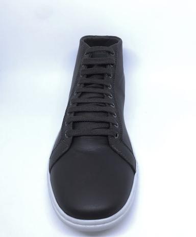 tenis couro cano alto cavalera