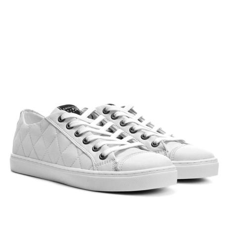 tenis couro cavalera marina