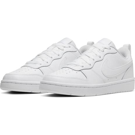 Tênis Couro Infantil Nike Court Borough Low 2 Menor preço em Tênis Couro Infantil Nike Court Borough Low 2