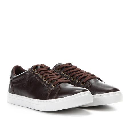 tênis cano curto couro walkabout midnight masculino