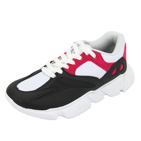 Tênis Dad Sneaker Chunky Feminino Casual Selten Pink Menor preço em Tênis Dad Sneaker Chunky Feminino Casual Selten Pink
