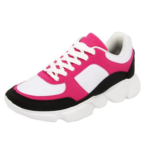 Tênis Dad Sneaker Chunky Feminino Casual Selten Preto Menor preço em Tênis Dad Sneaker Chunky Feminino Casual Selten Preto
