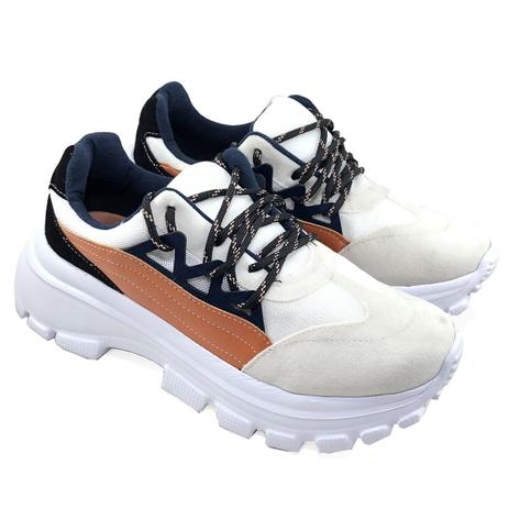 tênis vizzano dad sneaker chunky branco