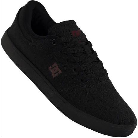 Tênis DC Shoes Crisis Tx LA Masculino - Preto Menor preço em Tênis DC Shoes Crisis Tx LA Masculino - Preto