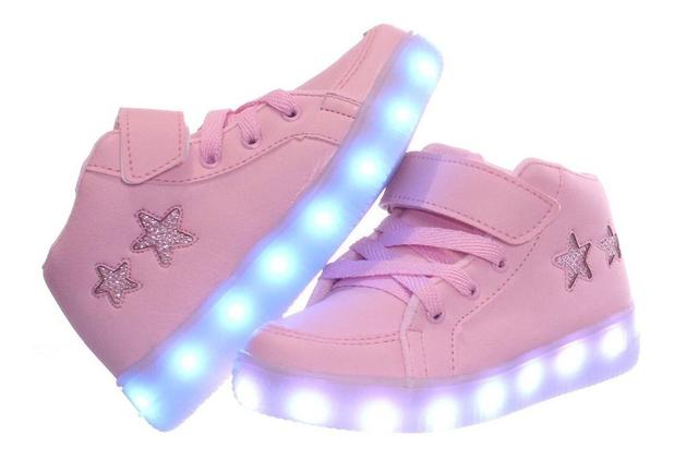 tenis de led recarregavel feminino