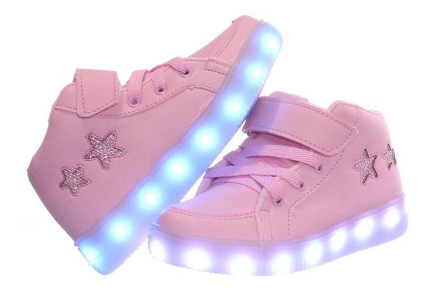 tenis de led recarregavel infantil feminino