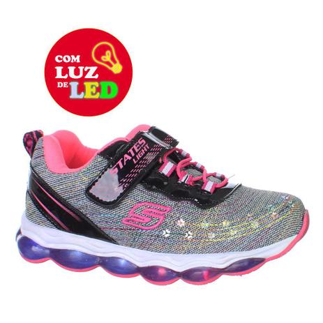 Tenis de Luzinha Led Luz Star Estrela Infantil Juvenil Menina - Pemania Menor preço em Tenis de Luzinha Led Luz Star Estrela Infantil Juvenil Menina - Pemania