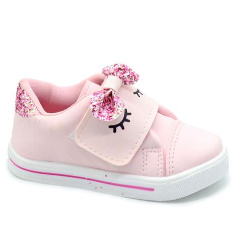 Tenis de menina cilios unicornio rosa glitter - Linda JU - Calçados  Infantis - Magazine Luiza