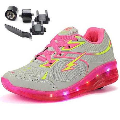 Tênis De Rodinha Patins Minipé Facil De Aprender Roller Diversão Menor preço em Tênis De Rodinha Patins Minipé Facil De Aprender Roller Diversão
