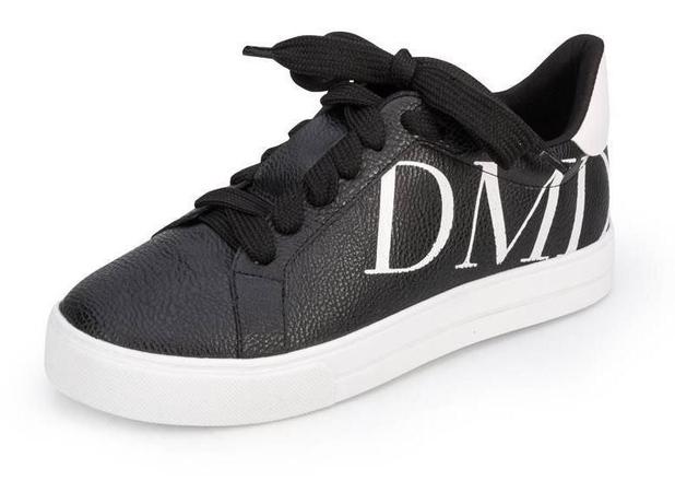 Tênis Dumond Logo DMD Liso Preto - Calçados Femininos - Magazine Luiza