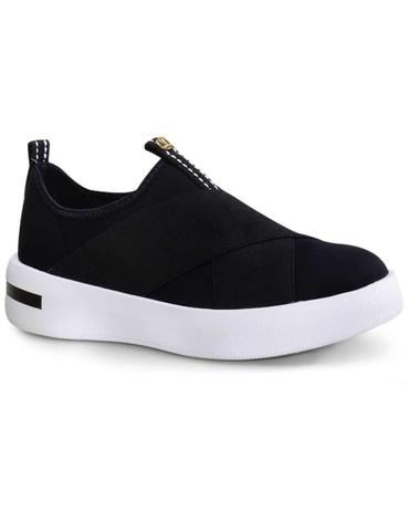Tênis elástico preto vizzano - Tênis Feminino - Magazine Luiza