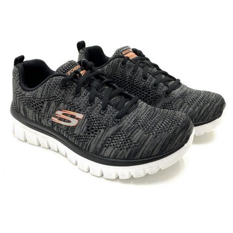 tenis preto feminino esporte