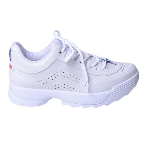 tenis branco dakota feminino