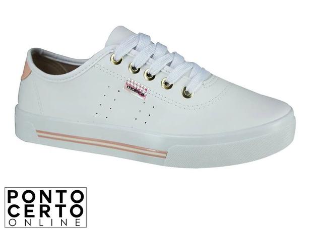 moleca tenis branco