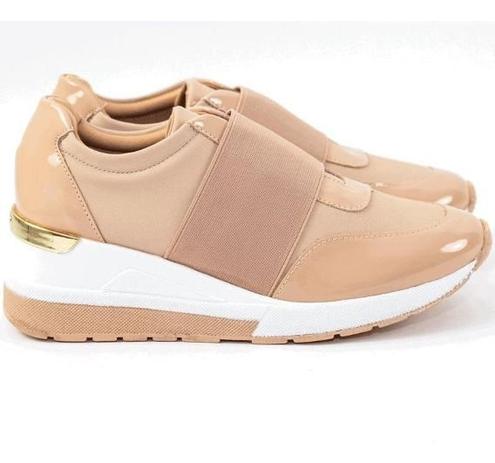 tenis salto anabela via uno