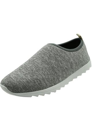 tenis sem cadarço cinza