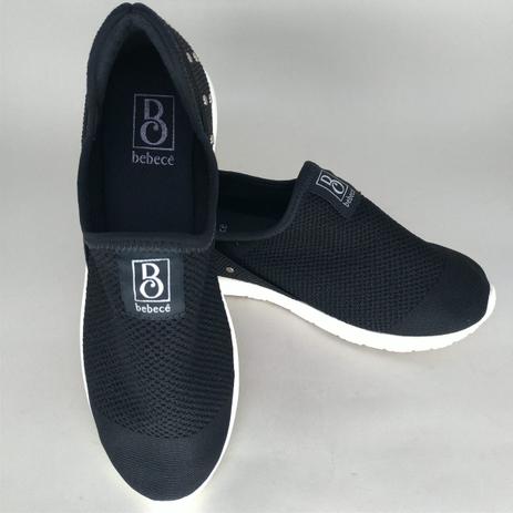 Tênis Feminino Bebecê Malha Flare Preto 1328 Menor preço em Tênis Feminino Bebecê Malha Flare Preto 1328