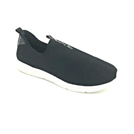 Tenis Feminino Bebece Slip On Malha Knit Preto Bebece Slip On Feminino Magazine Luiza