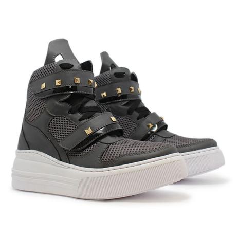 tenis cano medio feminino para academia