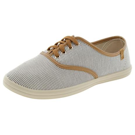 tenis preto com bege