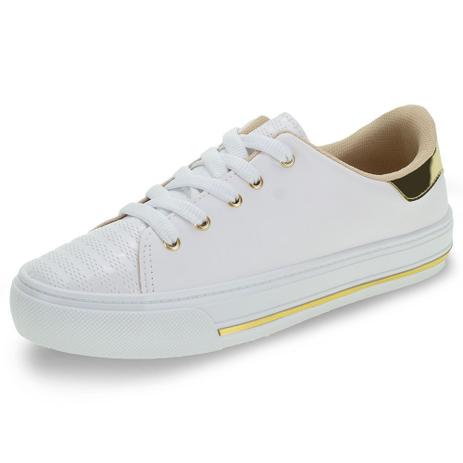 Tênis Feminino Casual Beira Rio - 4220200 BRANCO Menor preço em Tênis Feminino Casual Beira Rio - 4220200 BRANCO