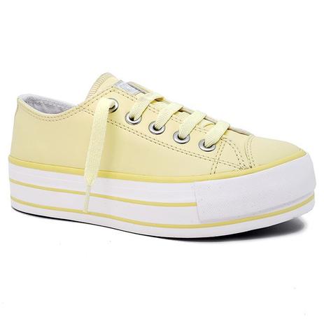 tenis capricho amarelo