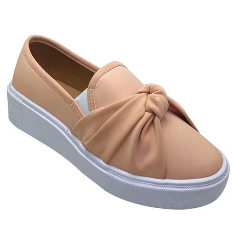 sapatenis feminino com laço