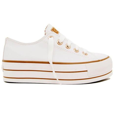 tenis capricho branco plataforma