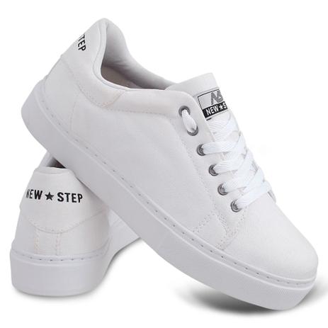 Tênis feminino casual sapatênis original chiquiteira 60101 nude ou branco -  R$ 119.99, cor Nude (para academia, flatform, esportivos) #35738, compre  agora | Shafa