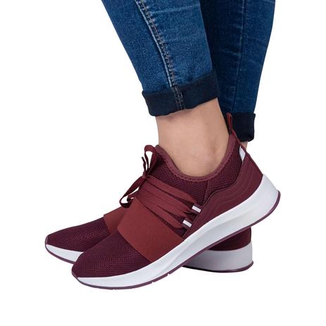 Compre Tênis Feminino ELEGANTERIA Casual Sapatênis Marrom ELEGANTE Online