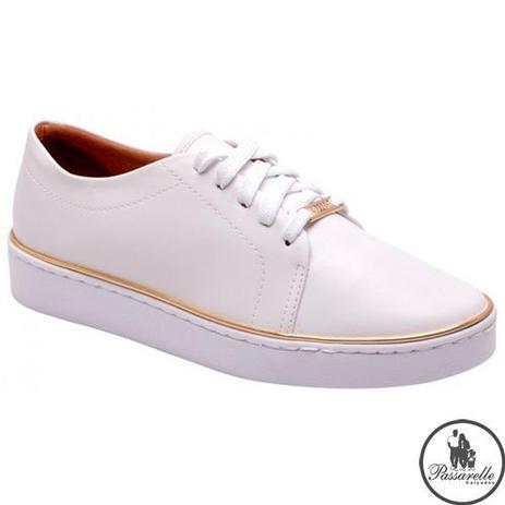 sapatenis feminino branco vizzano