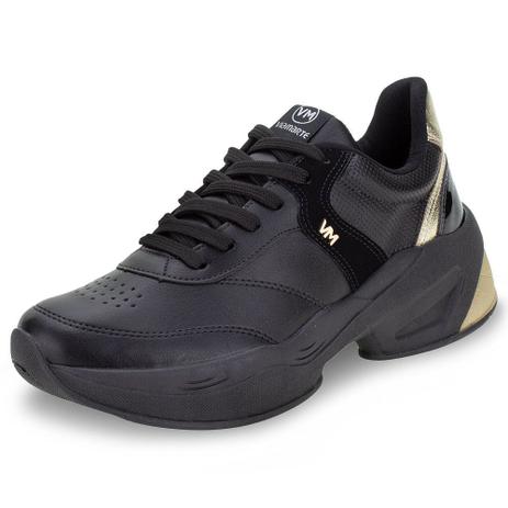 tenis chunky via marte preto