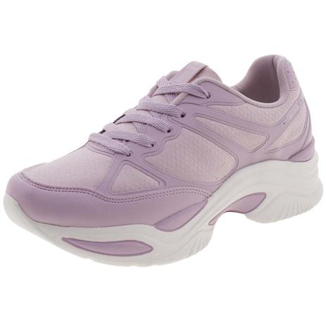 Tênis Feminino Chunky Trainer Azaleia - 885/523 ROSA ROSA Menor preço em Tênis Feminino Chunky Trainer Azaleia - 885/523 ROSA ROSA