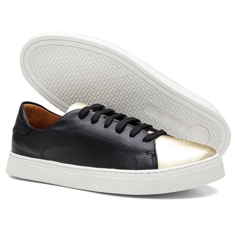 tenis de couro feminino confortavel