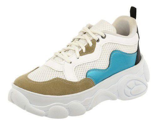 Tenis Feminino Conforto Sola Alta Casual Chunky Original Blog - VIA ANGEL -  Tênis Feminino - Magazine Luiza