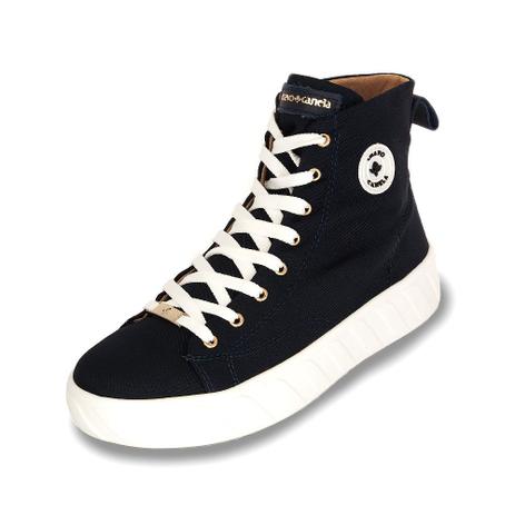 Tênis Feminino Cravo e Canela Abotinado Lona Ref: 168602 - Calçados  Femininos - Magazine Luiza