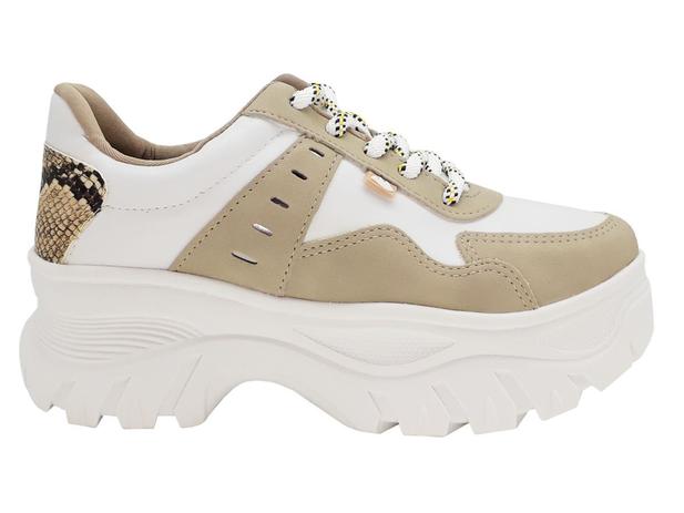 Tênis Dakota Jogging Bege | Dakota loja online de calçados - Garanta já o  seu! - Tênis Dakota Jogging Bege | Dakota