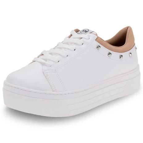 tenis feminino flatform branco