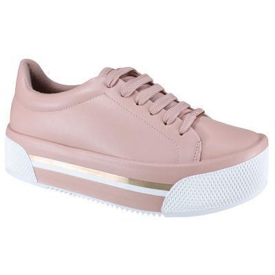 tenis feminino flatform rosa