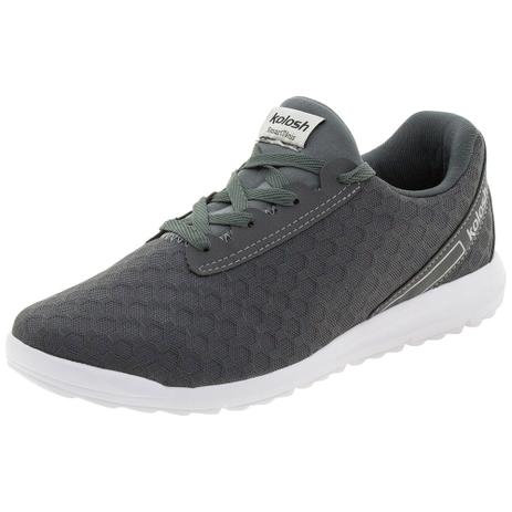 Tênis Feminino Kolosh - K8272 CINZA CINZA Menor preço em Tênis Feminino Kolosh - K8272 CINZA CINZA